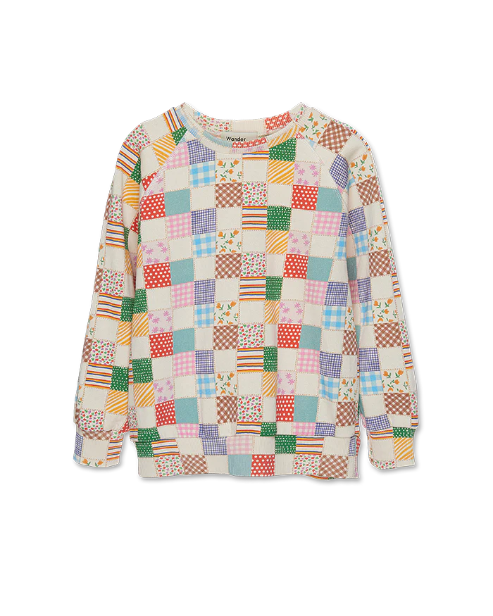 Multi Quilt Sweatshirt | Multi Quilt