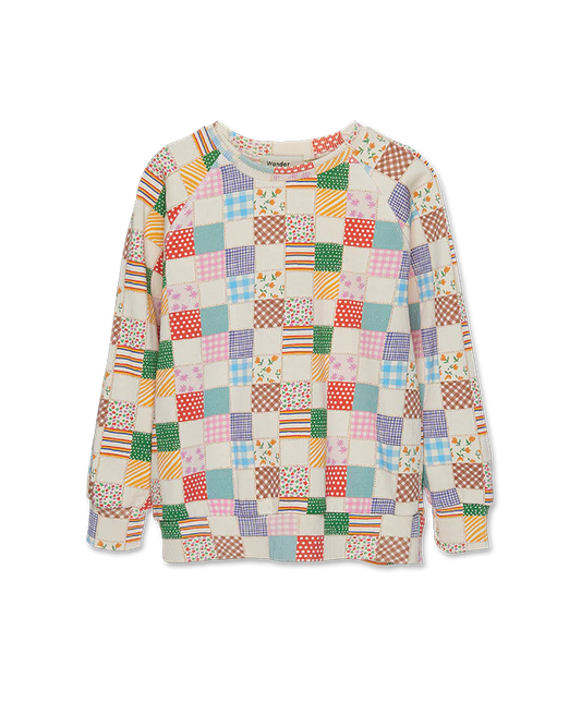 Multi Quilt Sweatshirt | Multi Quilt