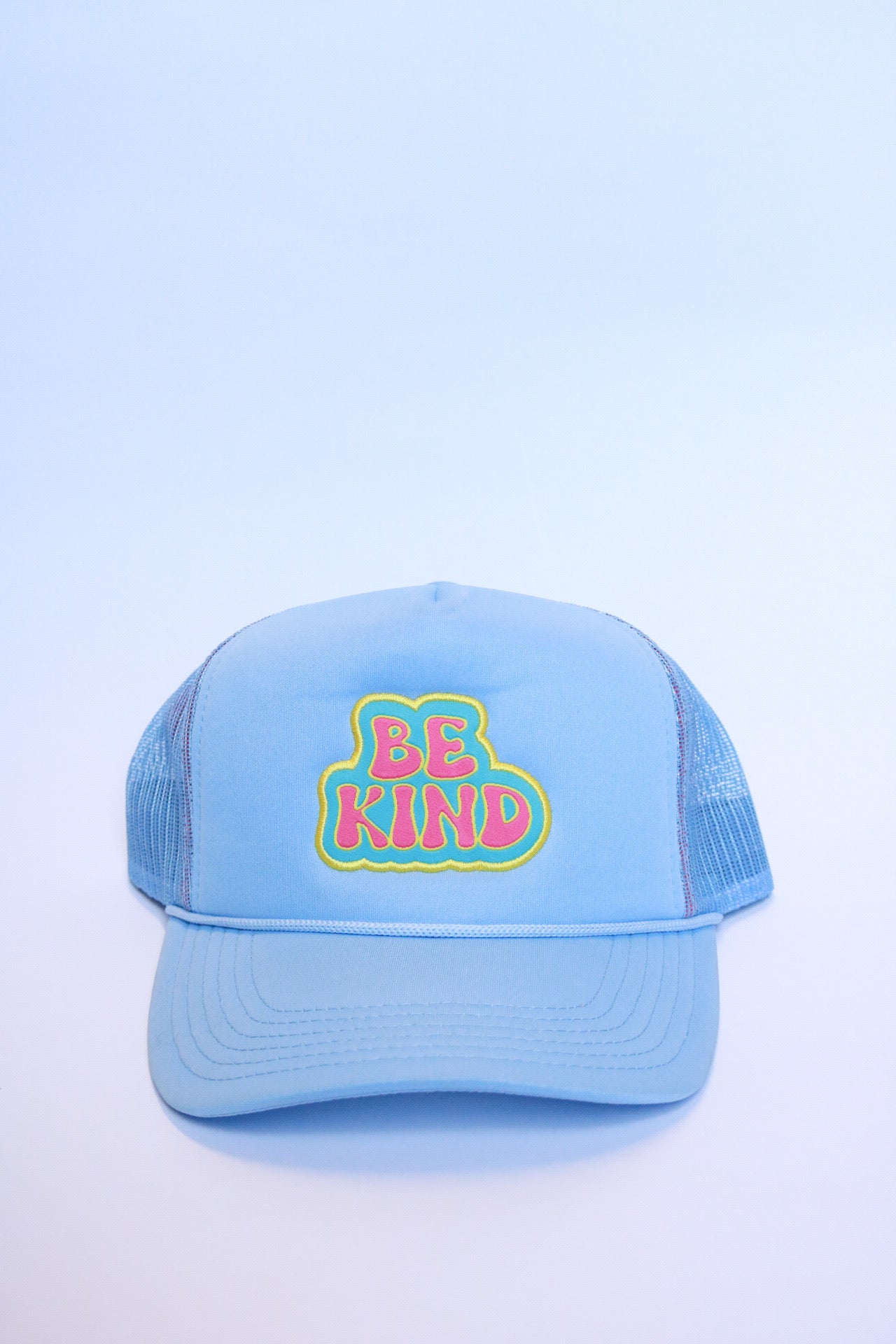 XOXO by magpies | Powder Blue Be Kind Trucker