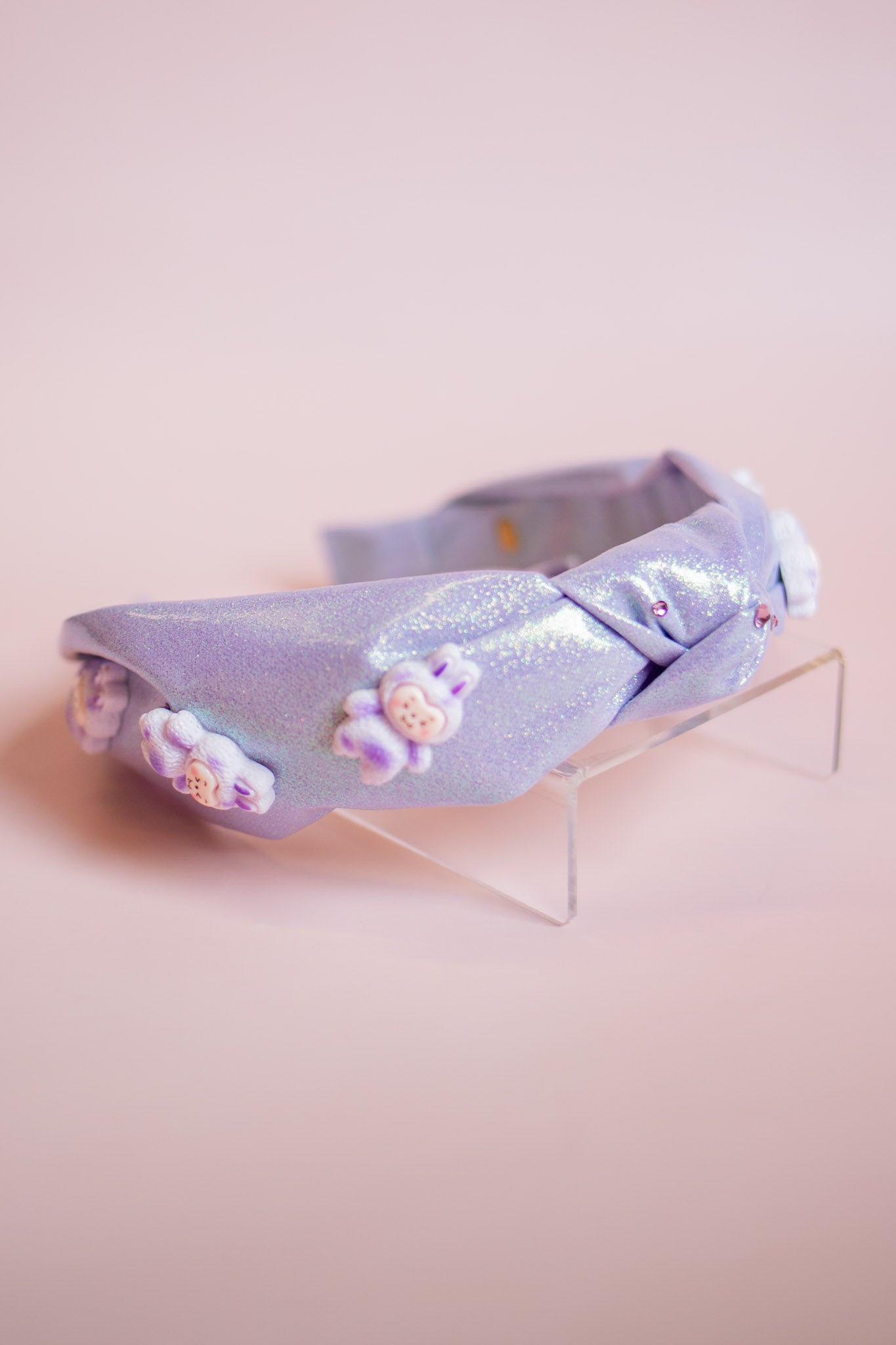 Knot Headband with Cutesters | Purple