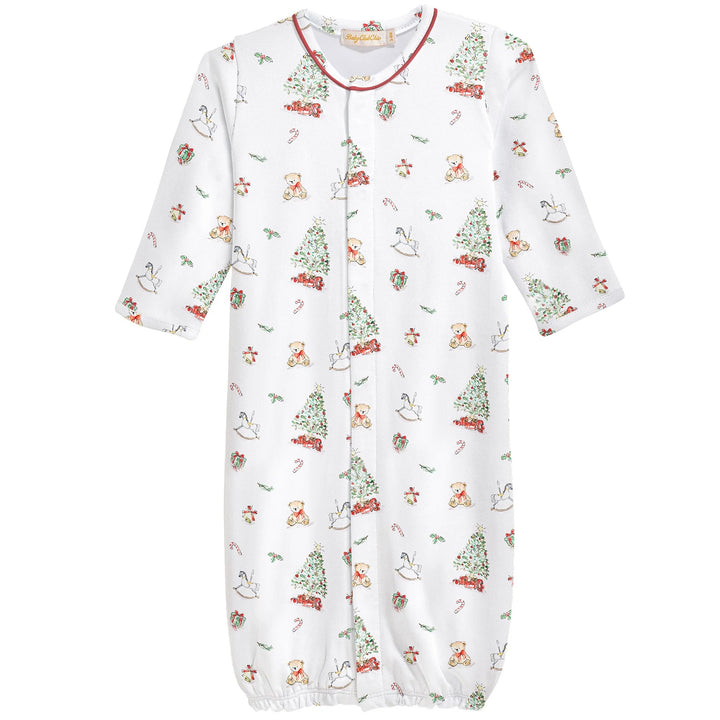 Christmas Tree Printed Pima Converter Gown