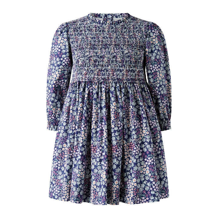 Wild Floral Ruched Dress
