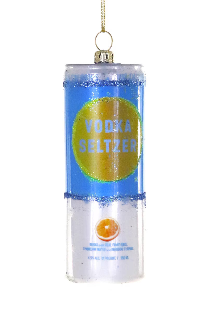 Vodka Seltzer Ornament