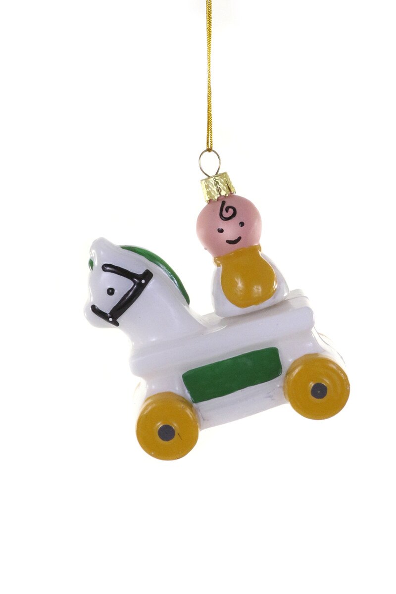 Vintage Tiny People Ornament | Baby