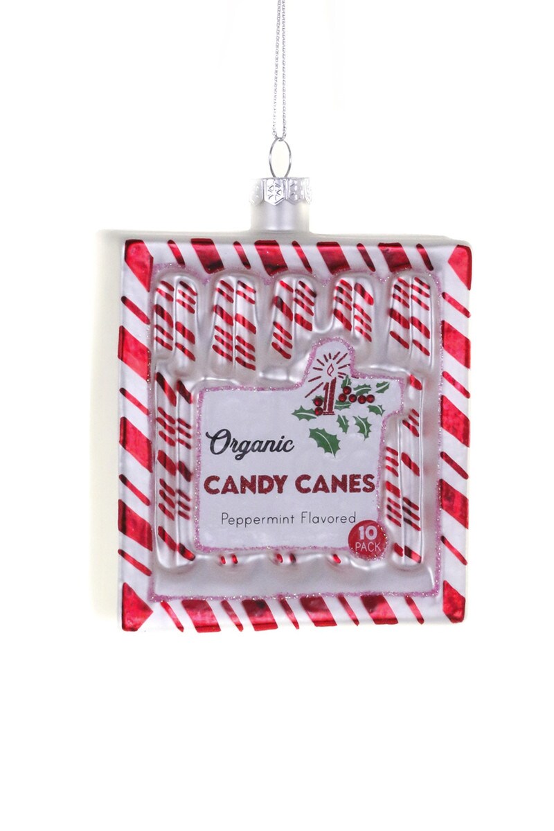 Organic Candy Canes Ornament