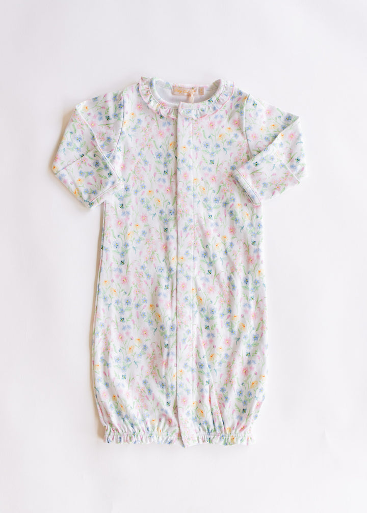 summer blush conv. gown w/ruffle