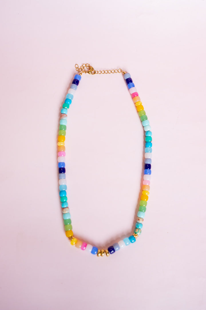 Coastal Gemstone Necklace