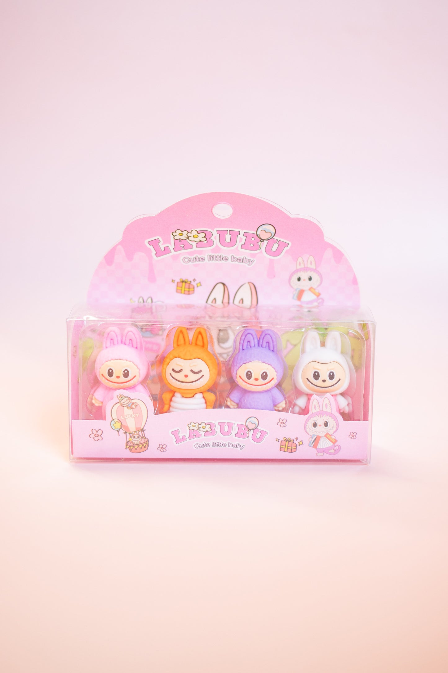 Labubu Tiny Eraser Set