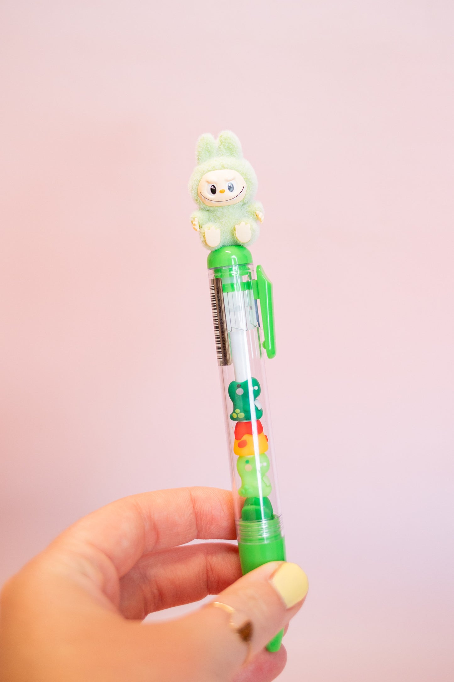 Labubu Flocked Gel Pen