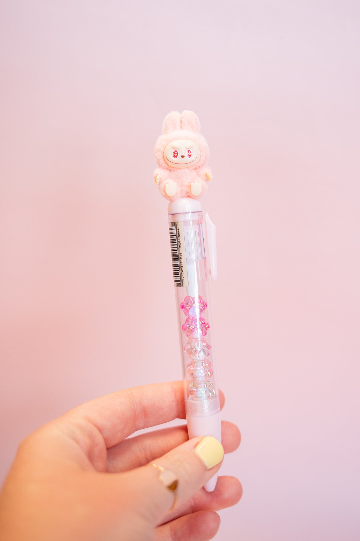 Labubu Flocked Gel Pen
