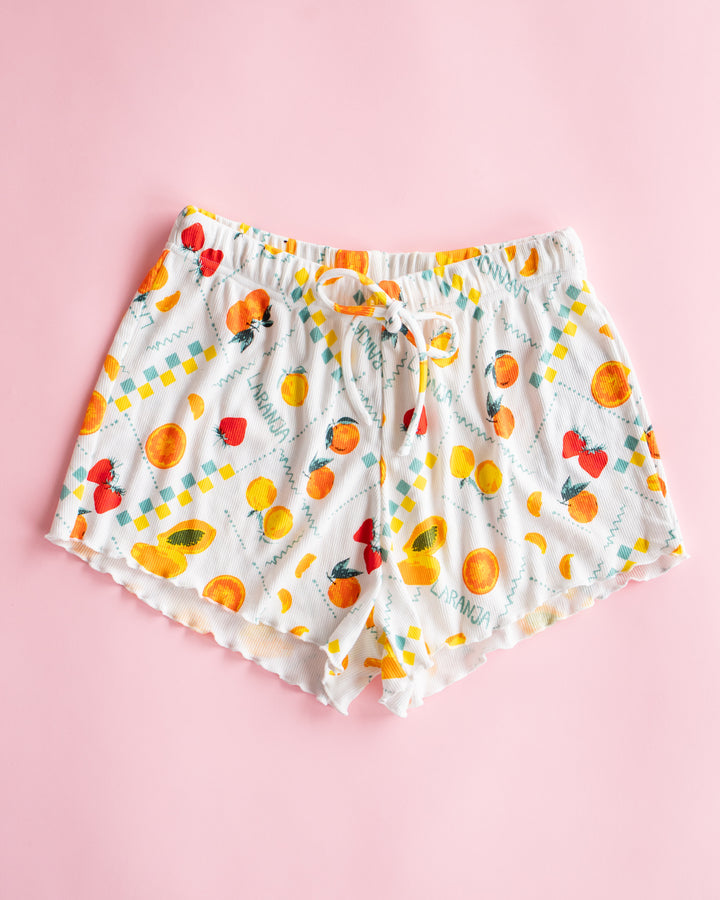 Ribbed Short | Fruits
