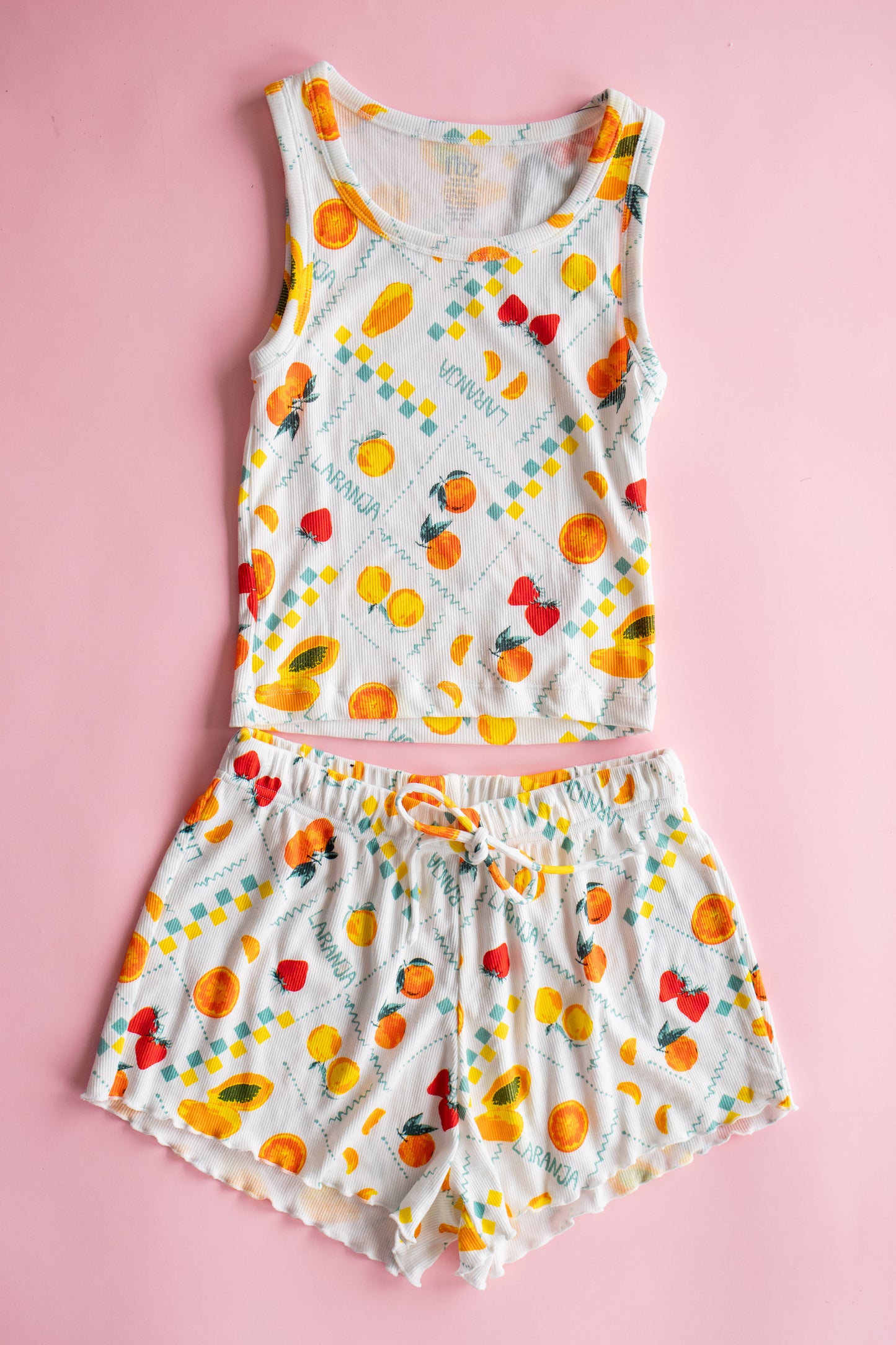 Ribbed Short | Fruits