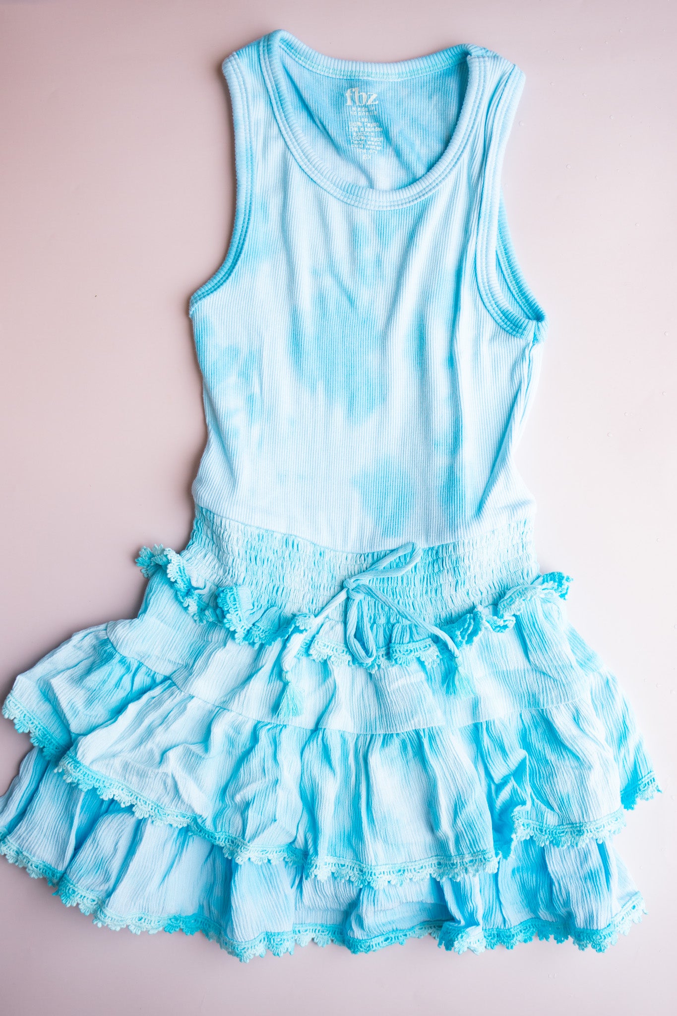 Tiered clearance tank dress