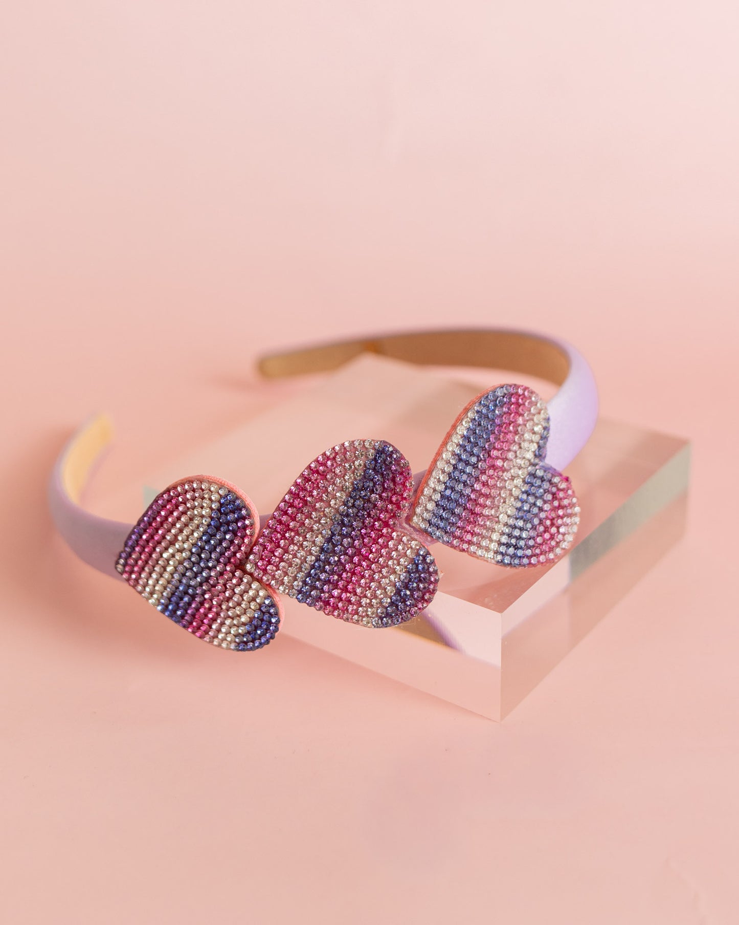 Triple Heart Headband