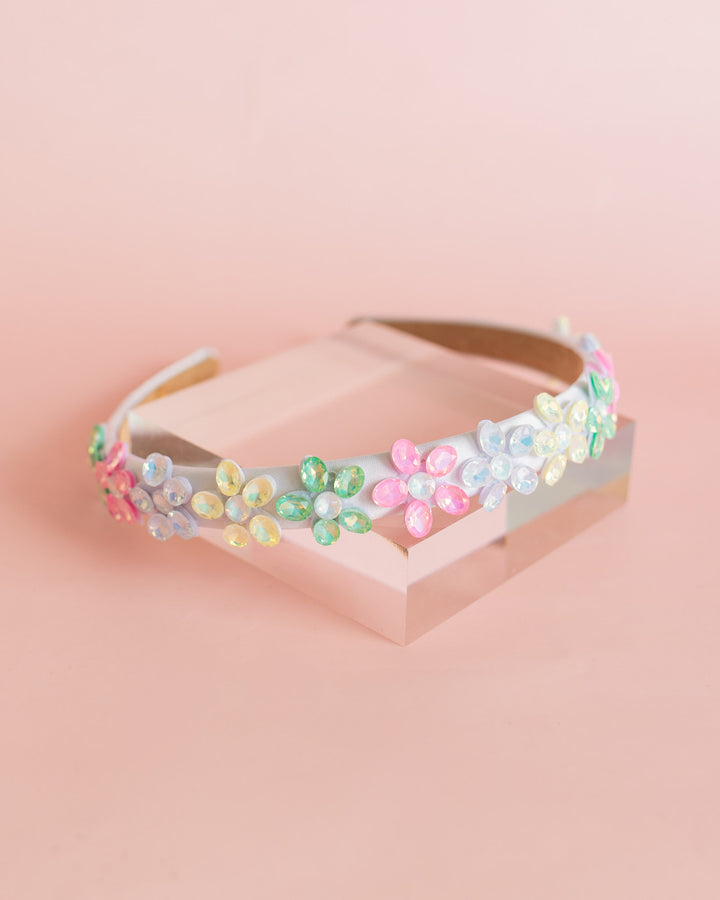 Gem Flower Headband | Multi