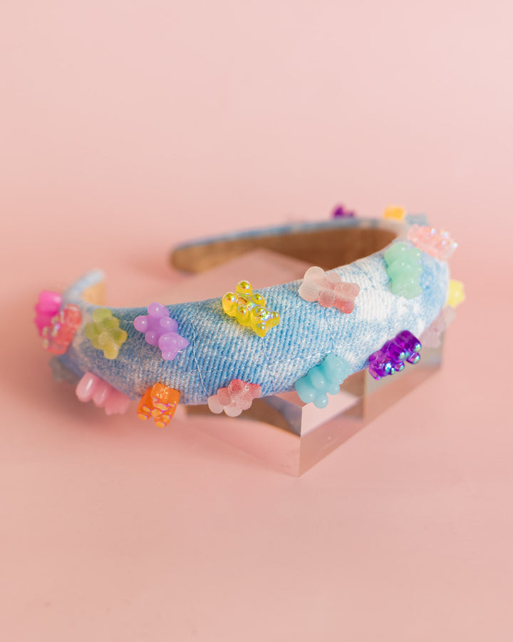 Gummy Bear Headband | Denim