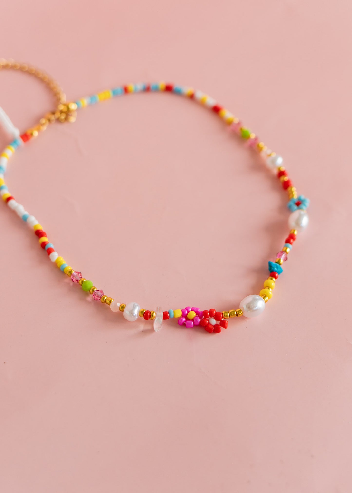 Boho Beaded Necklace