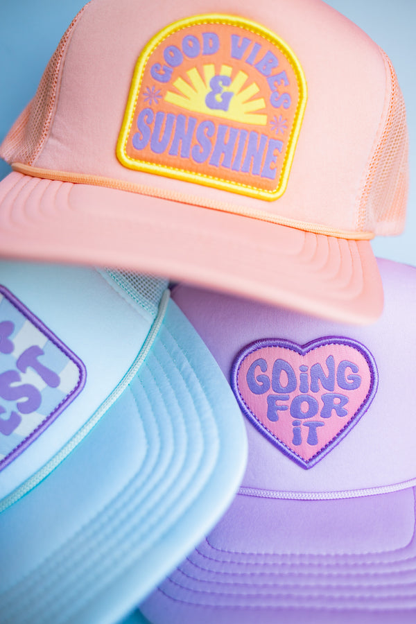 XOXO by magpies | Good Vibes & Sunshine Trucker | Adult