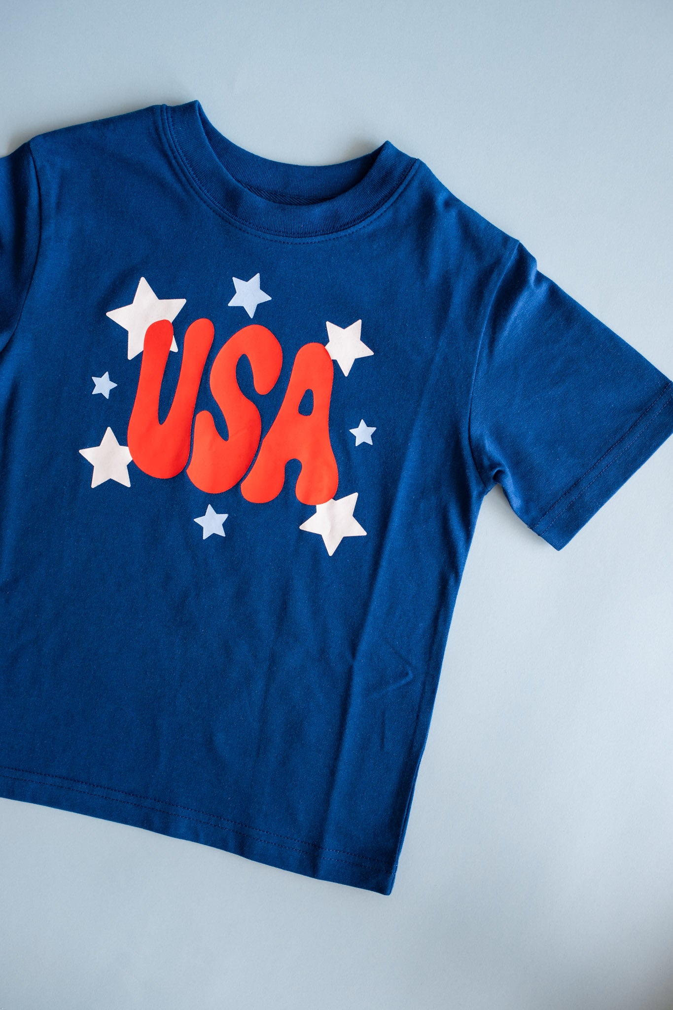 XOXO By Magpies Navy USA T-Shirt | Youth