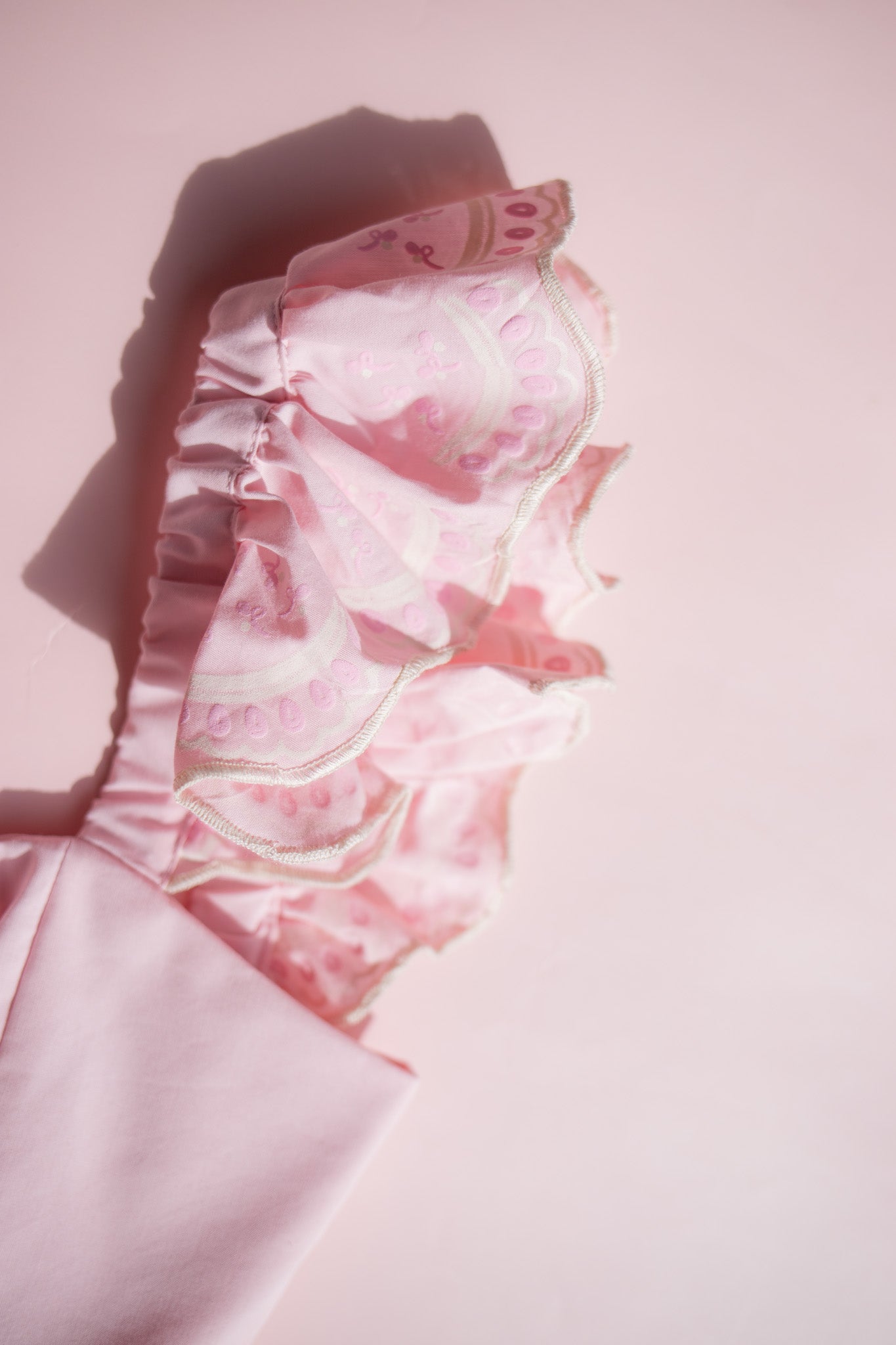 Lauren Printed Tiered Dress | Pink