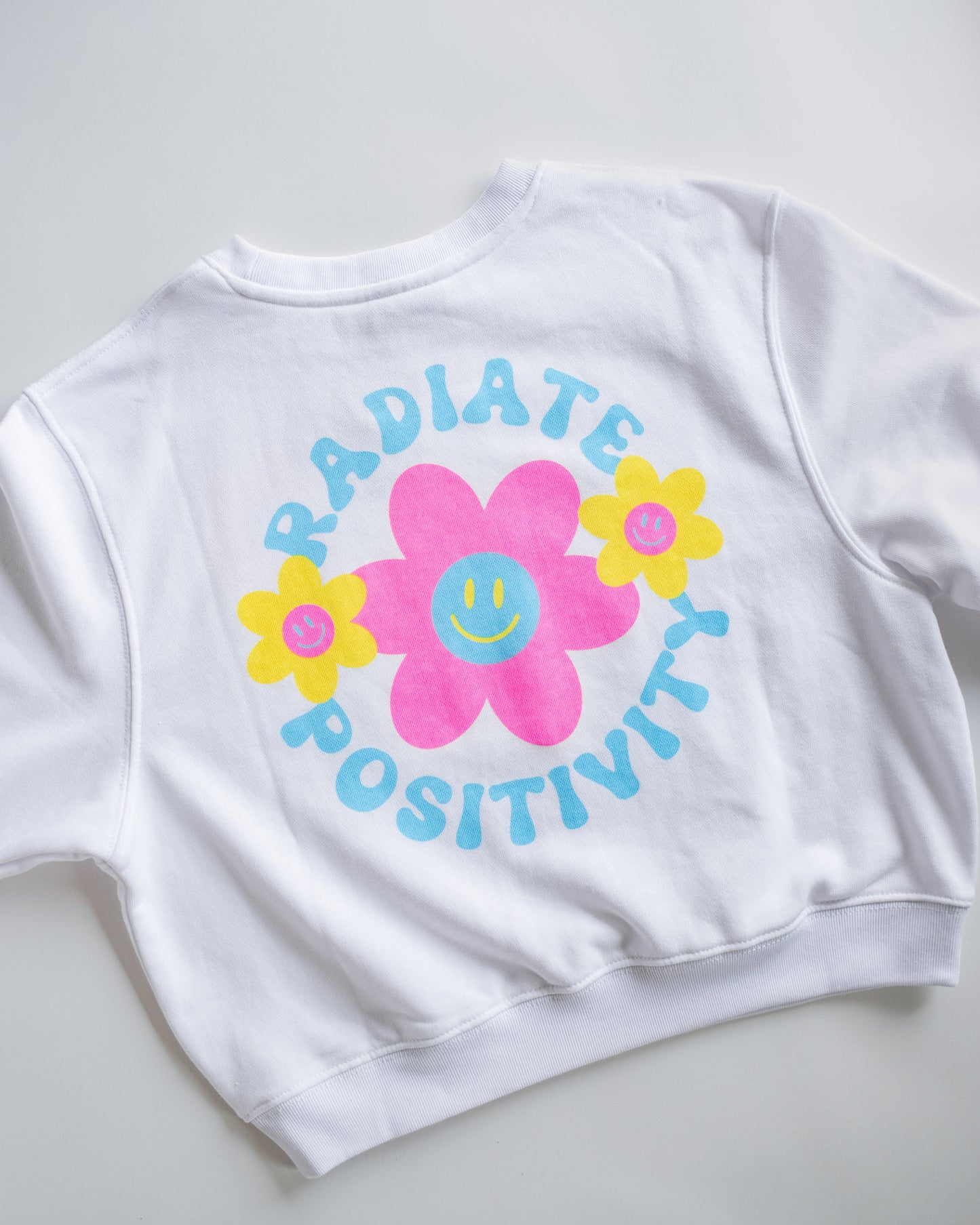 XOXO by Magpies Radiate Positivity Sweatshirt | White