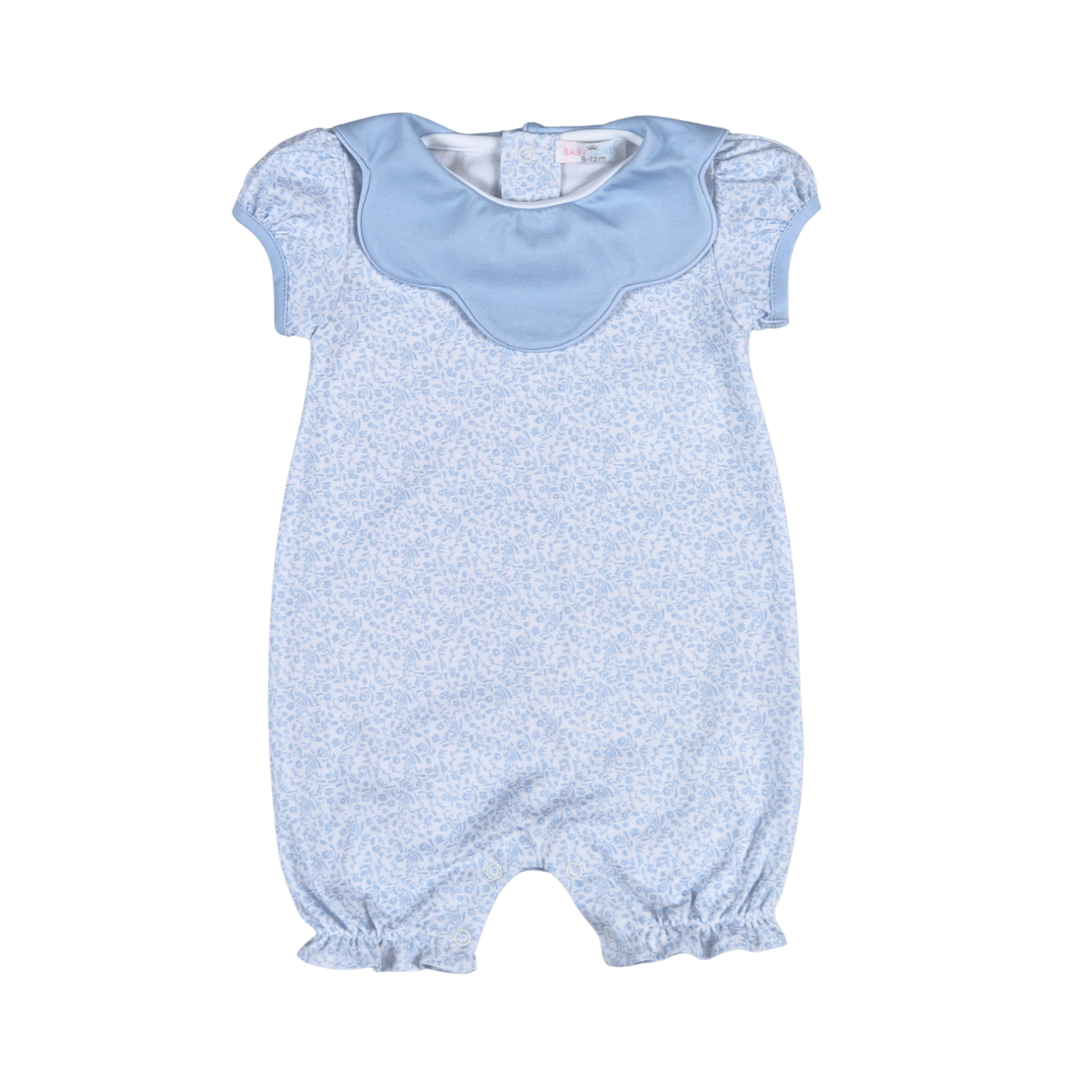 Scallop Collar Romper | Ivy Floral