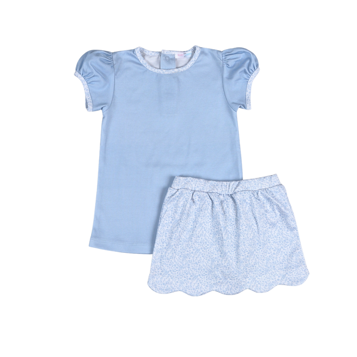 Pima Cotton Skort Set | Ivy Floral