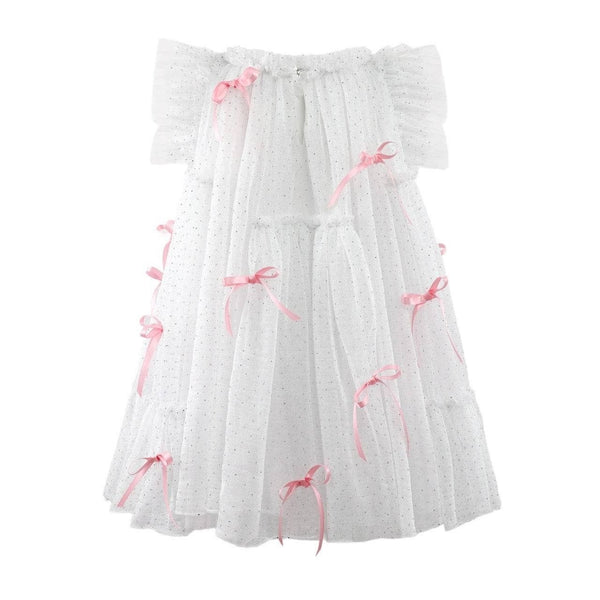 Jolie Bow Shimmer Dress