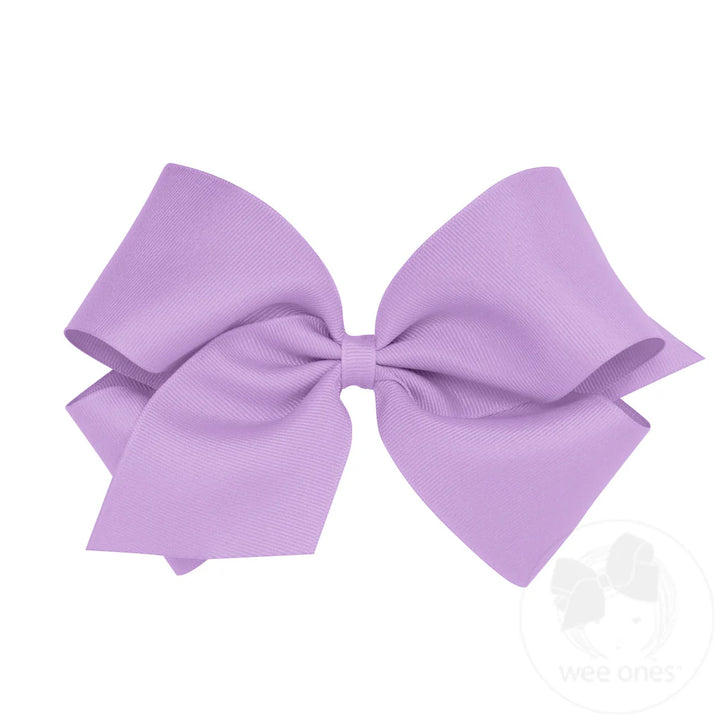 King Classic Grosgrain Bow | Light Orchid