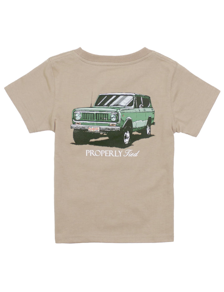 Boys Joyride Short Sleeve Tee | Sand