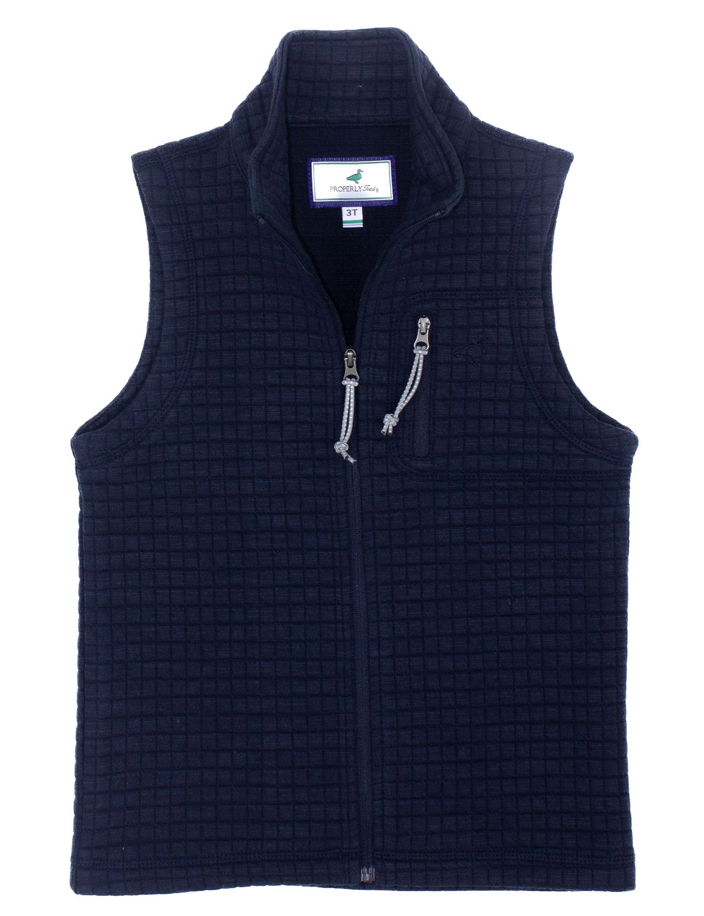 Boys Delta Vest | Navy