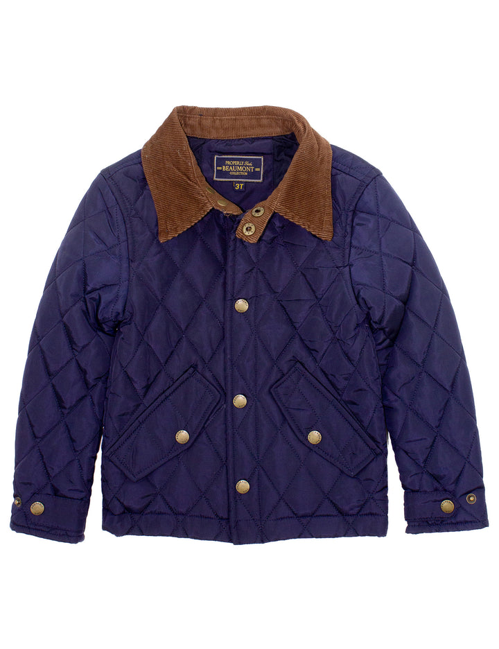 Boys Beaumont Jacket | Navy