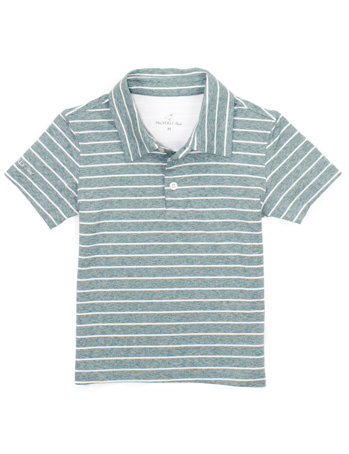 Boys Starboard Polo | Pine