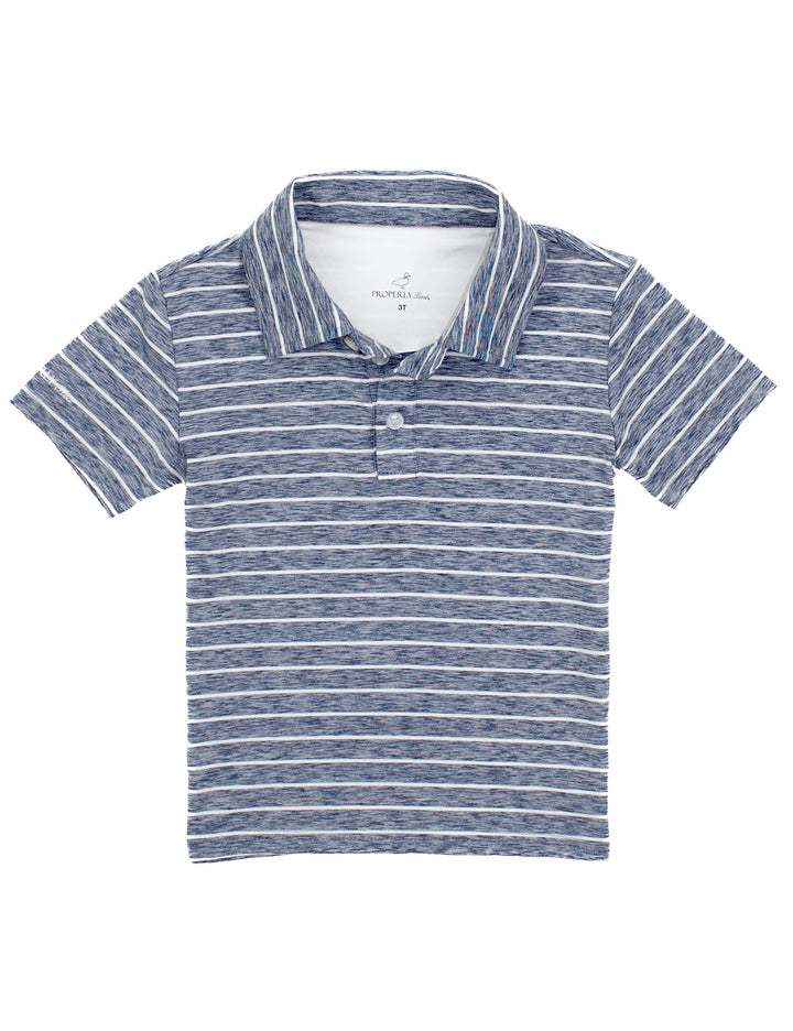 Boys Starboard Polo | River Blue