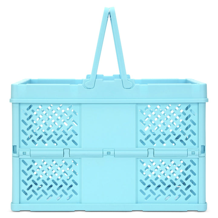 Large Foldable Storage Crate | Blue