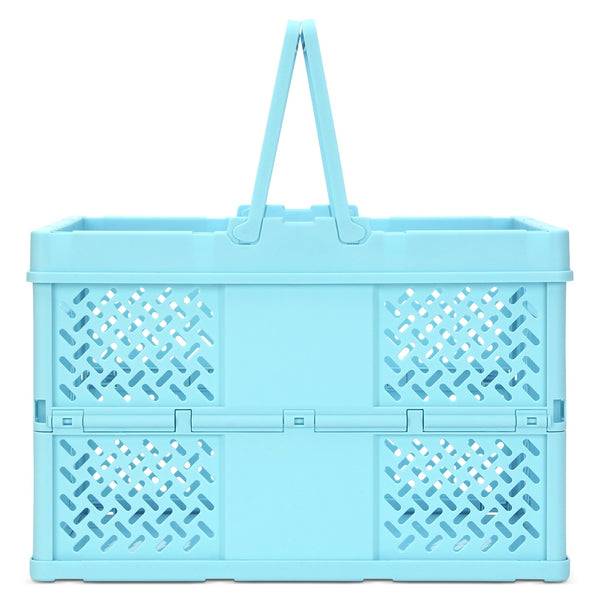 Large Foldable Storage Crate | Blue
