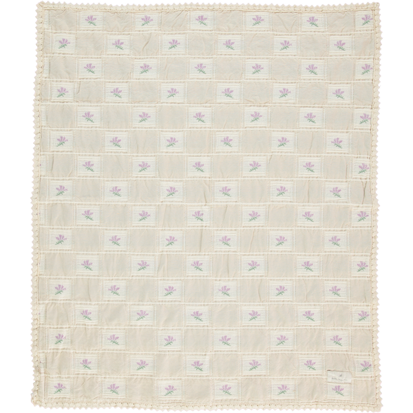 Lavender Patchwork Blanket
