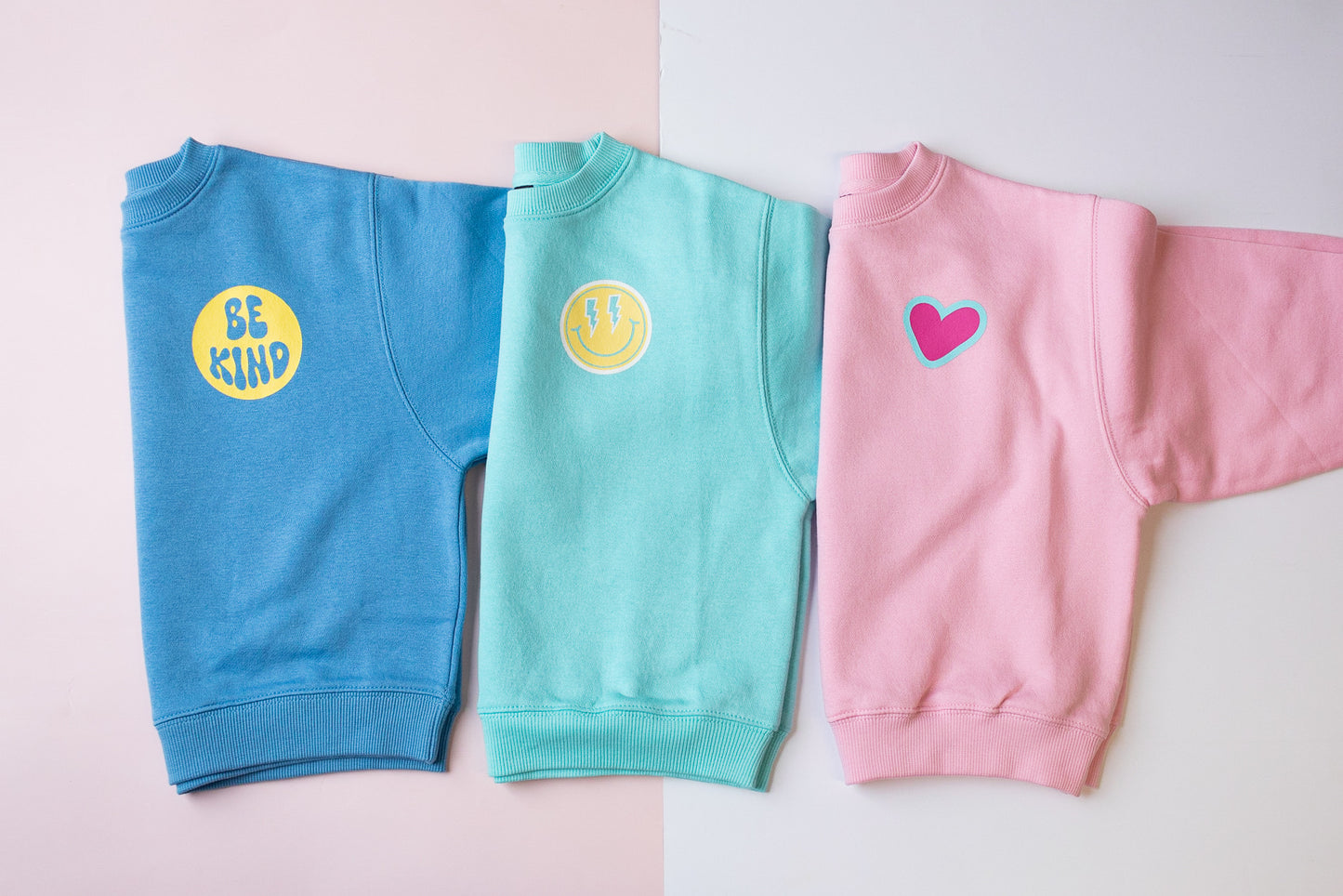 XOXO by magpies | Bubblegum Heart Eyes Sweatshirt, Kids