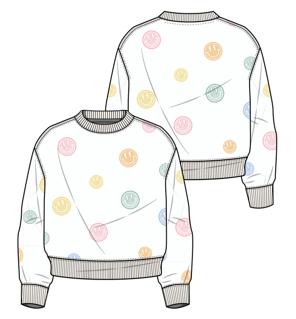 XOXO by magpies | All Over Rainbow Smiles | Women's