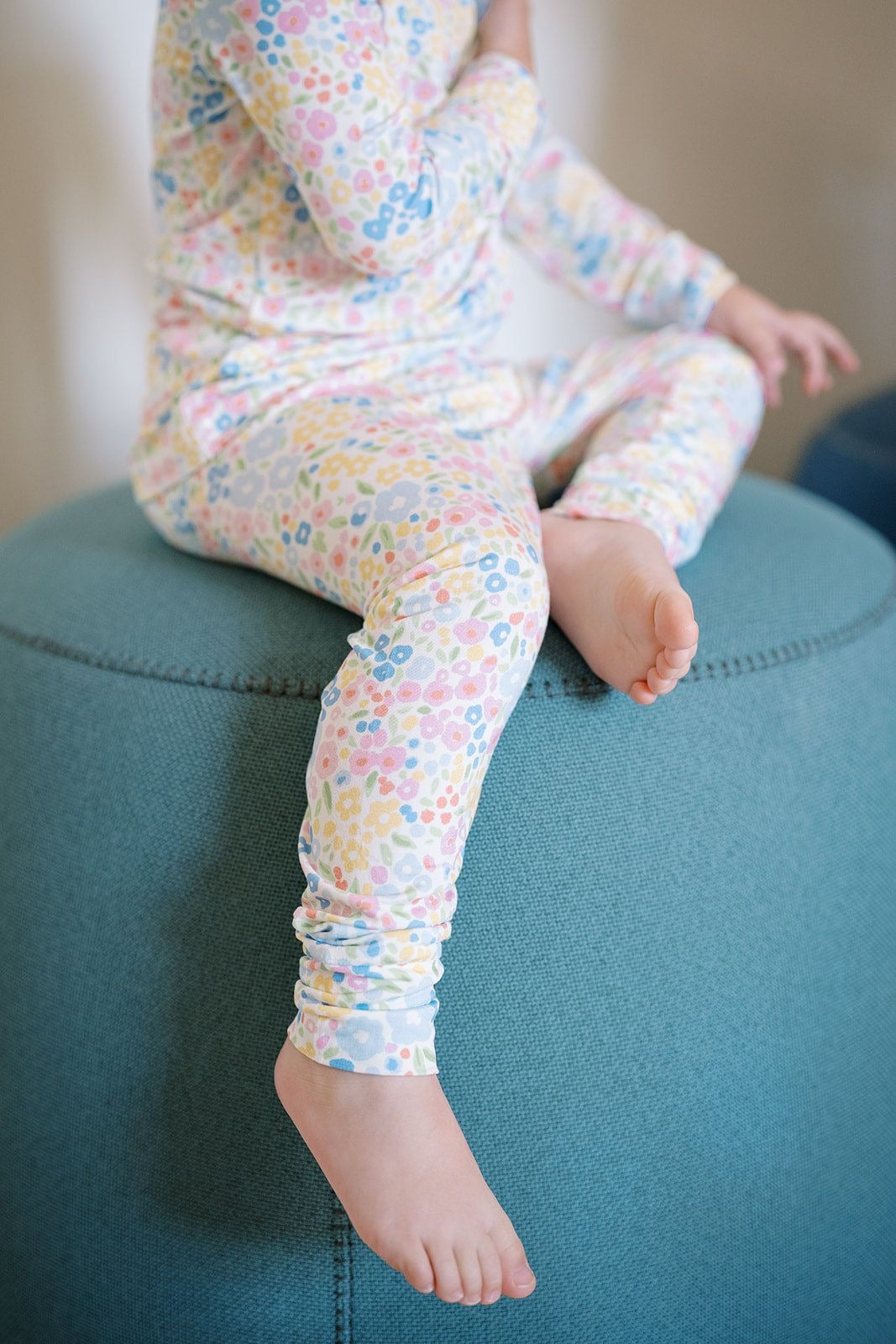 Sleep Romper | Multi Colored Flower