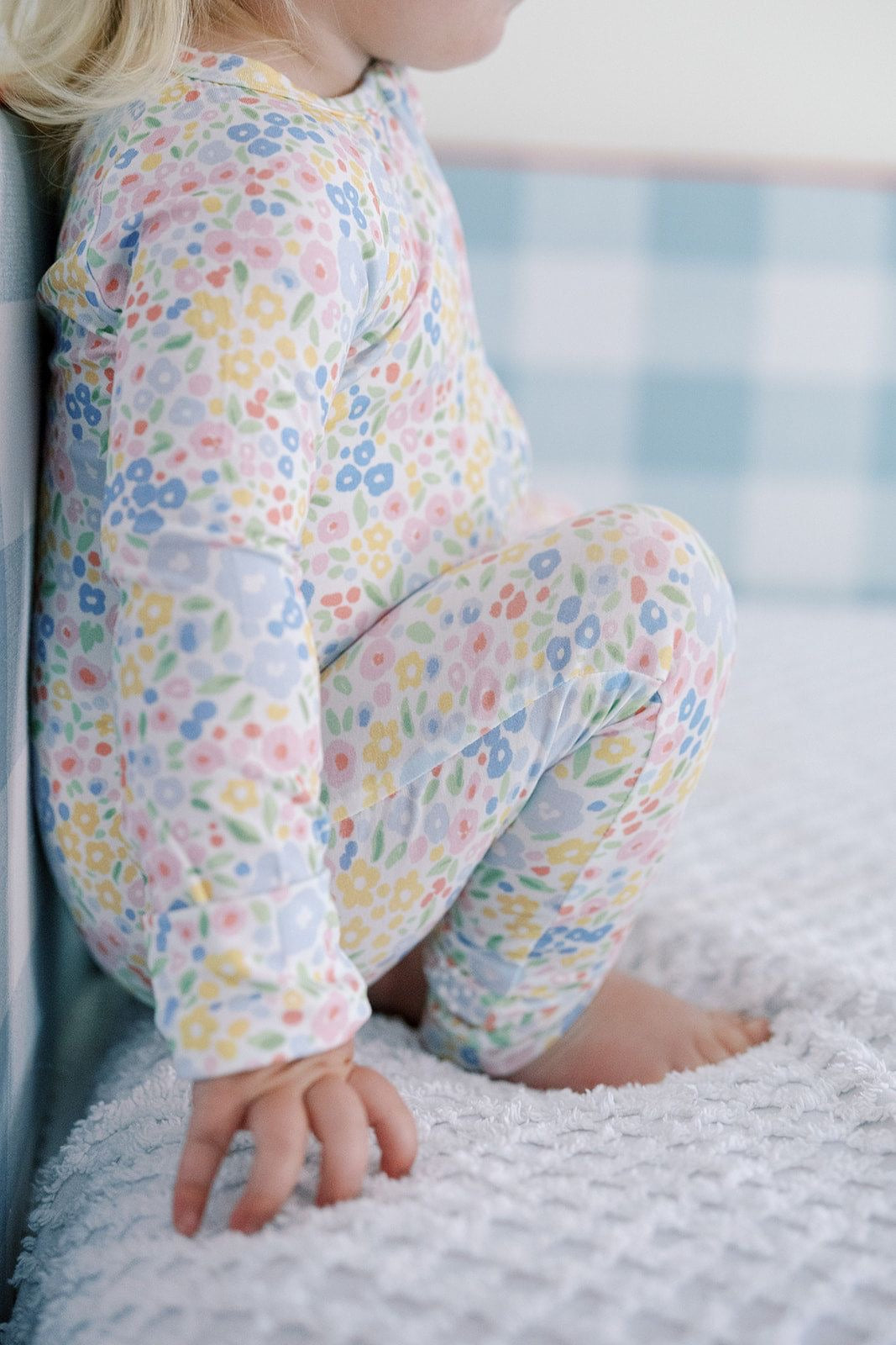 Sleep Romper | Multi Colored Flower