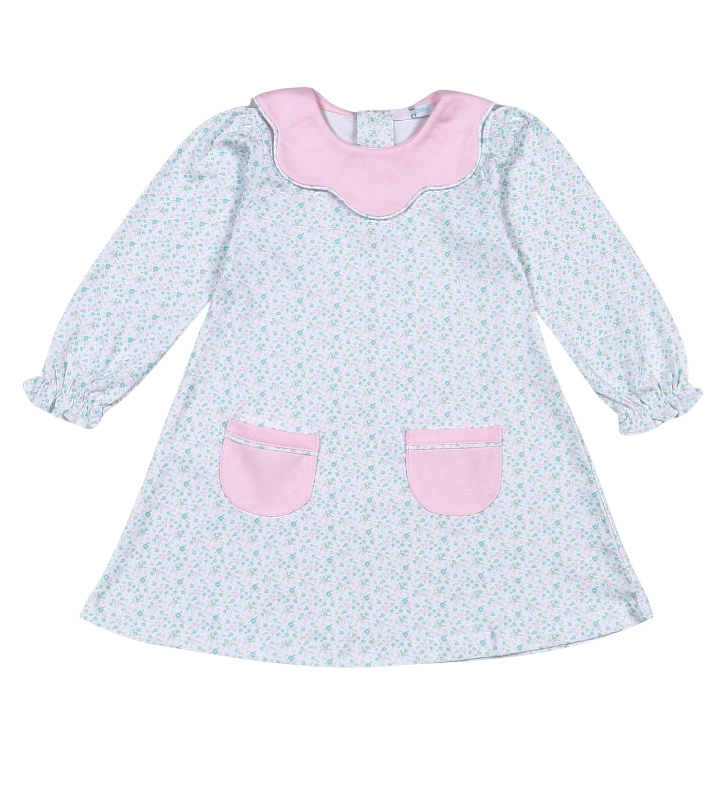 Nicolle Scallop Pima Dress