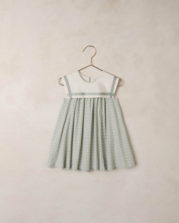 DAISY DRESS EUCALYPTUS CHECK