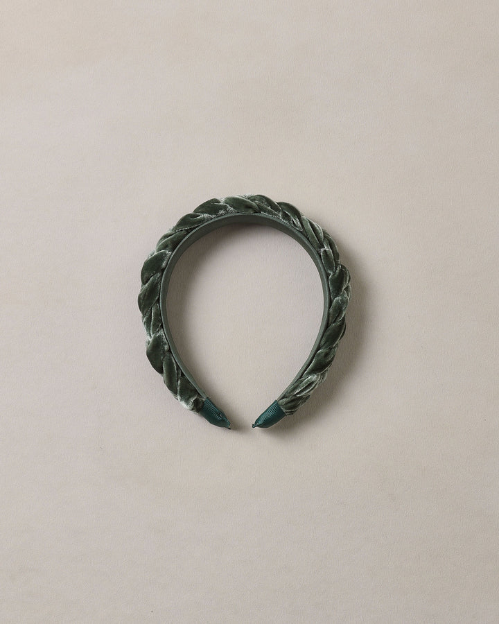 BRAIDED HEADBAND | GREEN