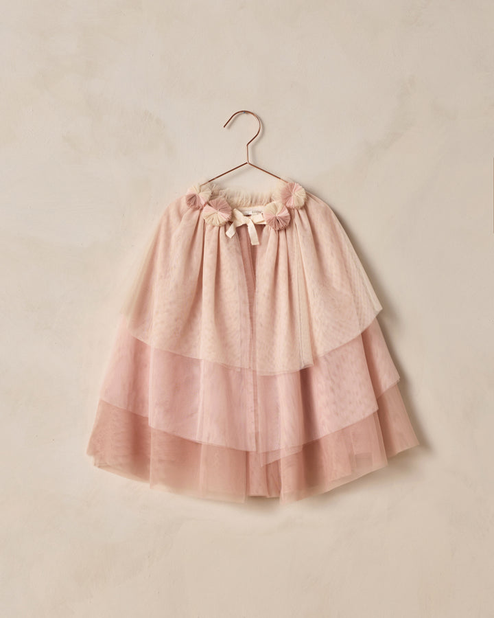 TULLE CAPE | PINK OMBRE