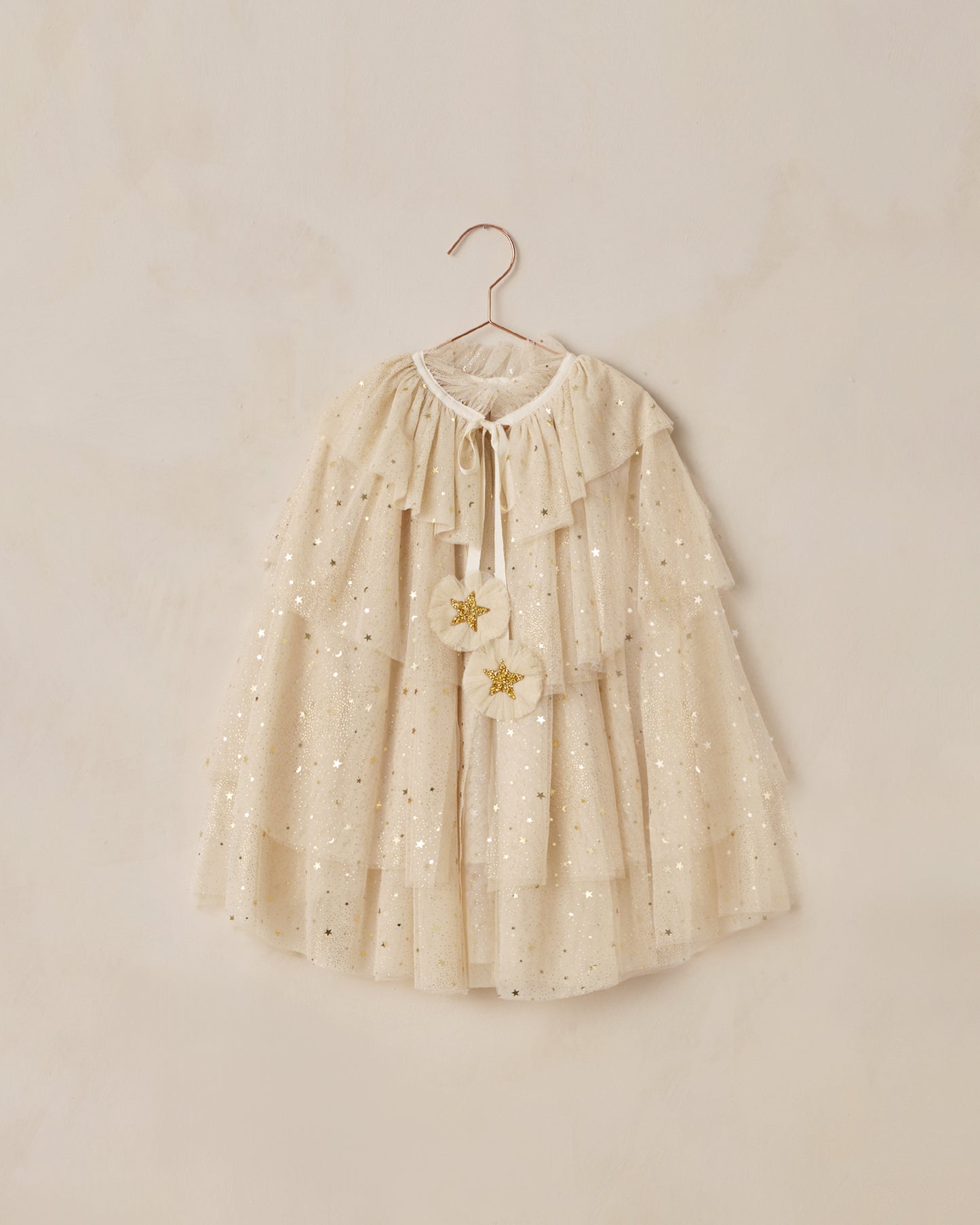 TULLE CAPE | CHAMPAGNE STARS