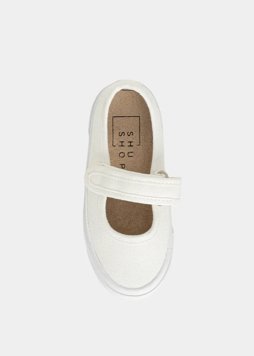 Olivia Mini Toddler Sneakers | White