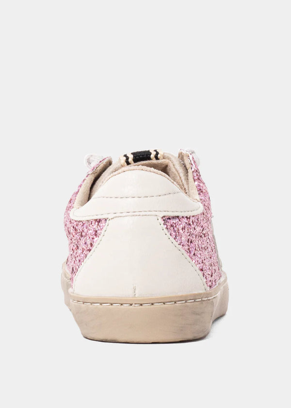 Paula Kids Sneaker | Fuchsia Glitter