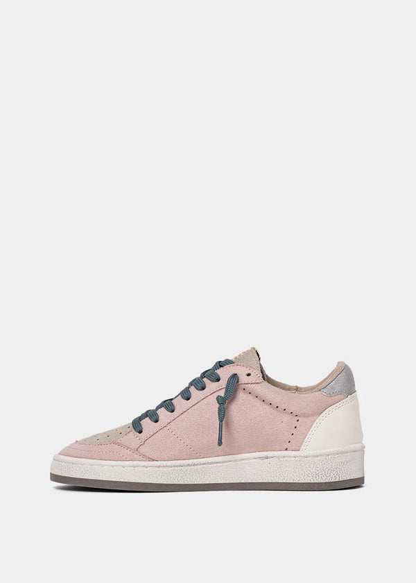Paz Mini Sneaker | Pink Suede