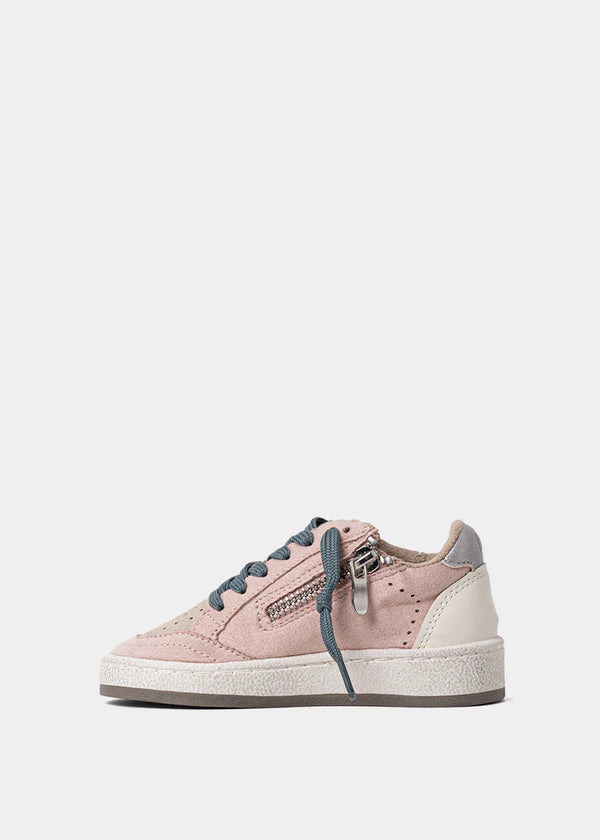 Paz Mini Sneaker | Pink Suede